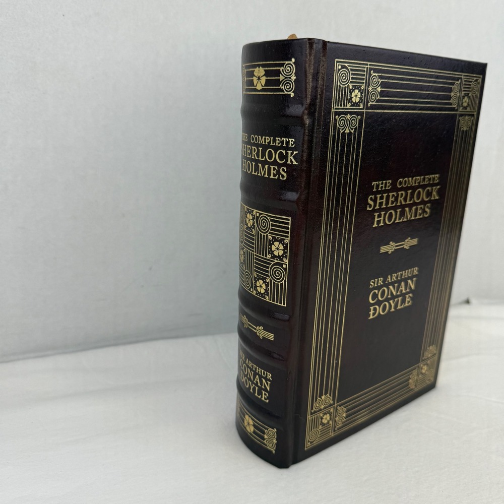 The Complete‎ Sherlock Holmes Arthur Conan Doyle Barnes & Noble Leatherback 1992 - Picture 3 of 8